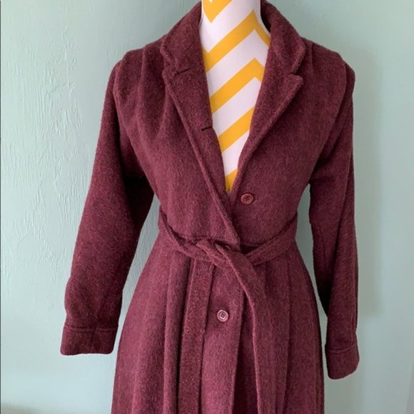 VINTAGE wool coat - Picture 2 of 7
